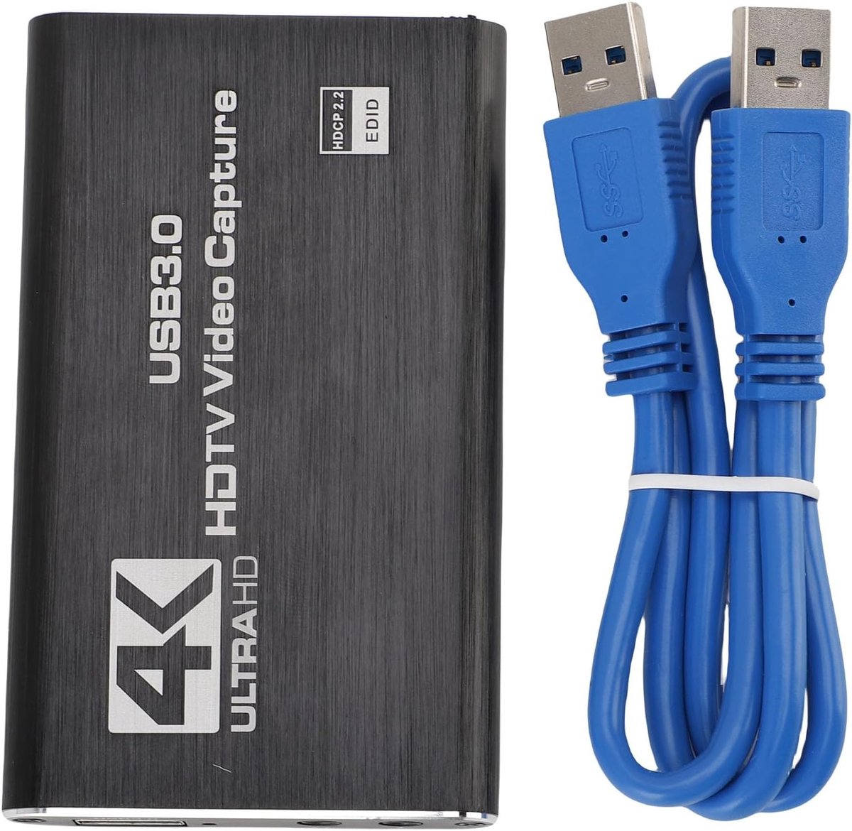 4K HD Video Capture Card - USB Capture Card Streaming Card - Online Streaming - 1080P 60FPS Loop Out thumbnail 5