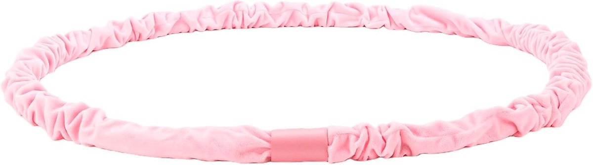 Verzwaarde Oefenhoepel - Fitness Ring - Core Workout - Zachte Veer - 33 Pond - Roze