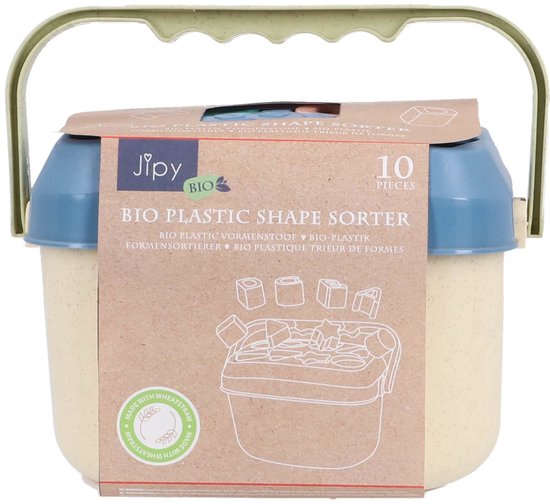 Jipy - Vormenstoof - 10-delig - Bioplastic