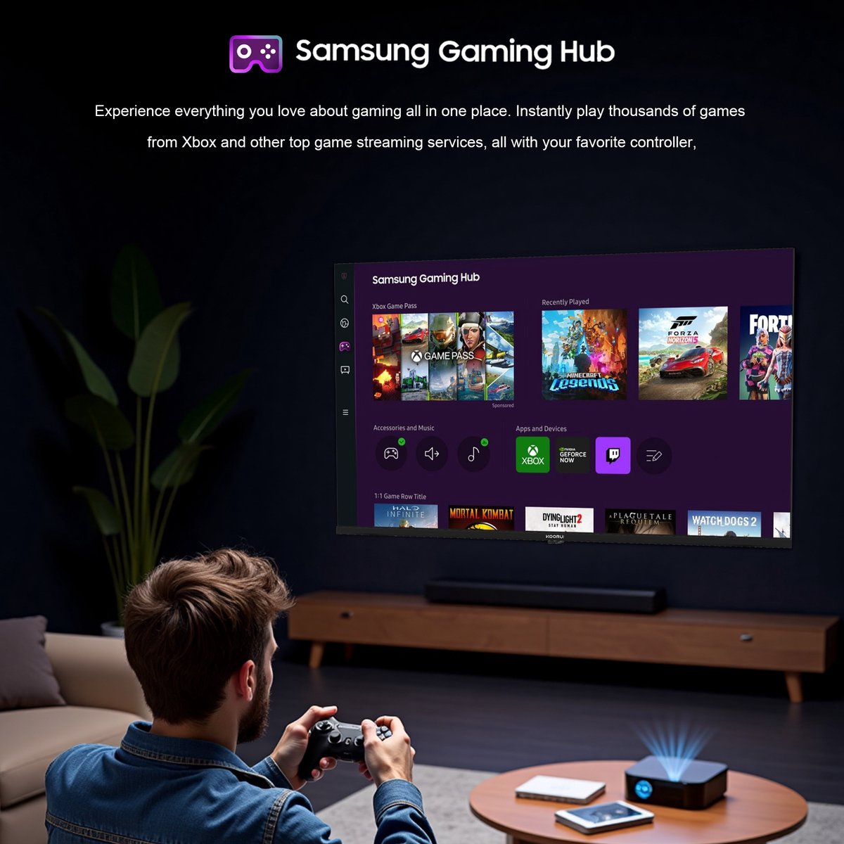 Samsung Koorui 40" Full HD Smart TV - Tizen & Direct LED thumbnail 7