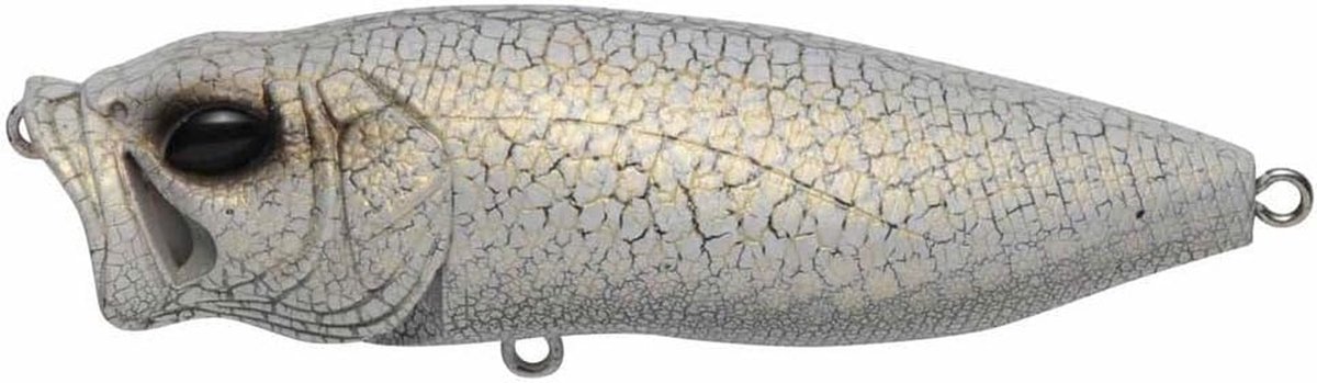 Vis Aas - Kunstaas Zwemmend - Vissen Sportief - Met Rammelaar - 7.8cm 14.2g - Witte Python