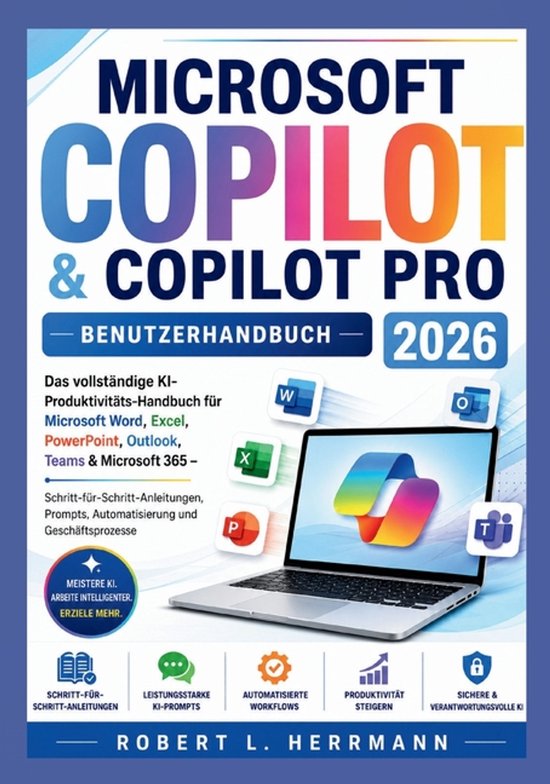 Microsoft Copilot & Copilot Pro Benutzerhandbuch 2026 - cover