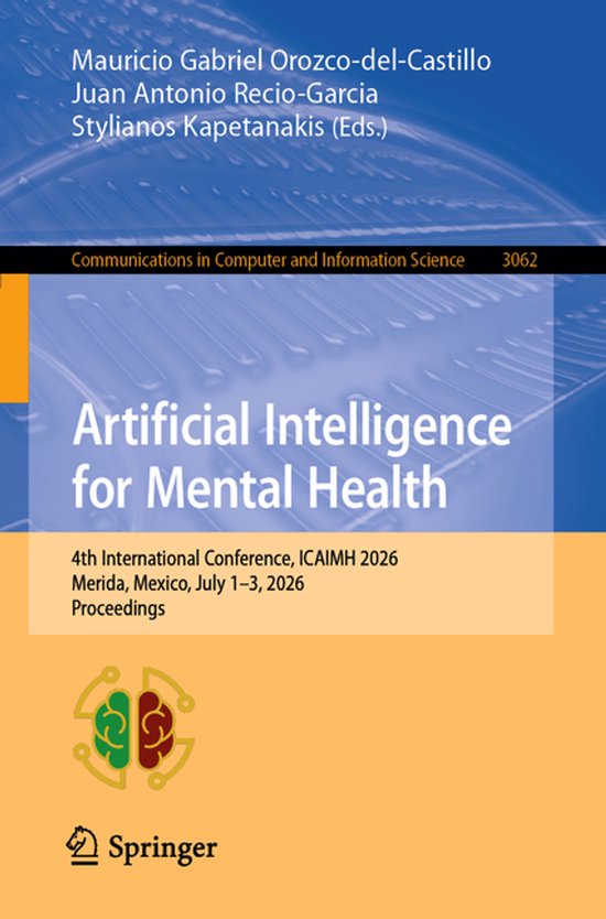 Communications in Computer and Information Science3062- Arti ... - cover