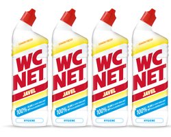WC Net Gel Javel Lemon Fresh 4x750ml