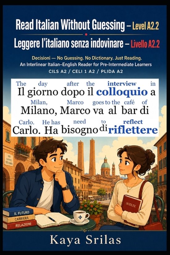 Read Italian Without Guessing - Level A2.2 / Leggere l'itali ... - cover