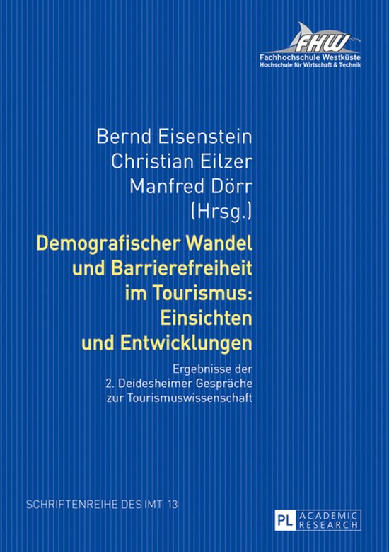 Schriftenreihe des Instituts fuer Management und Tourismus ( ... - cover