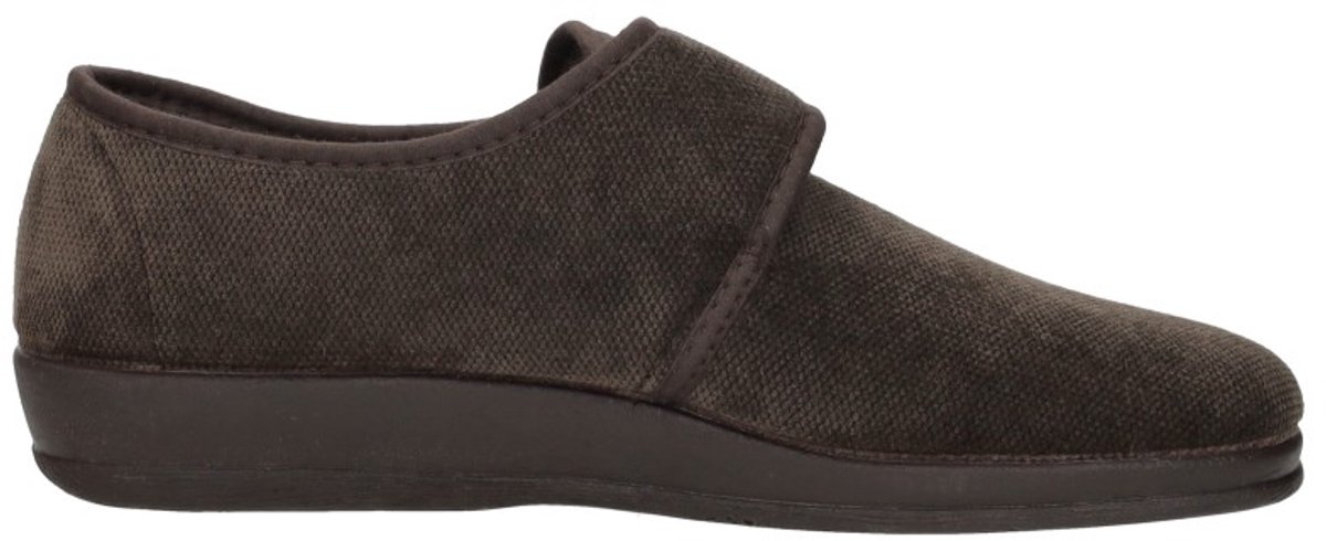 Comfort Plus Heren pantoffels Pantoffels Dicht - donkerbruin - Maat 44
