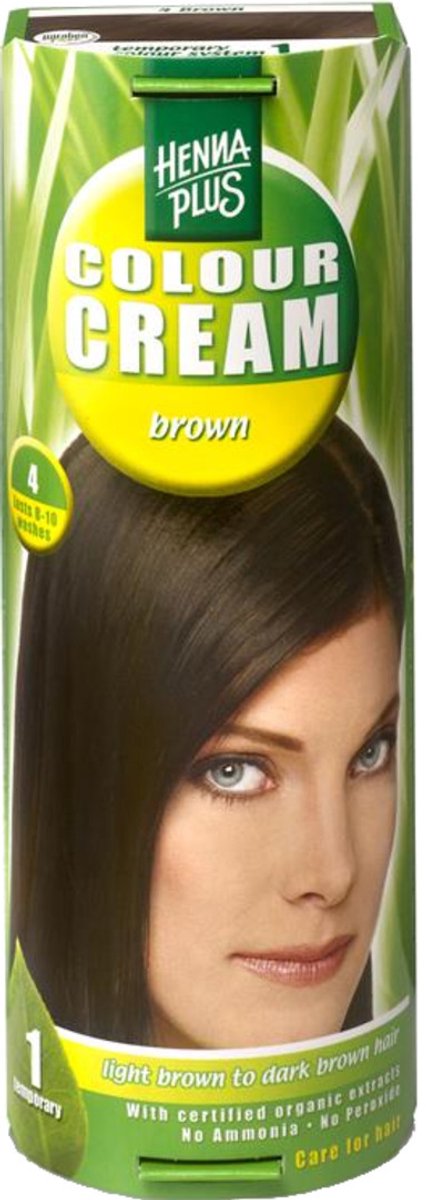 Hennaplus Colour Cream 4 Brown 60ML