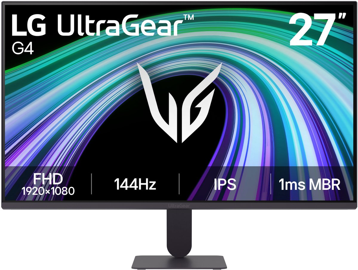 LG UltraGear 27G411B-B - Full HD IPS Gaming Monitor - 144hz - 27 inch