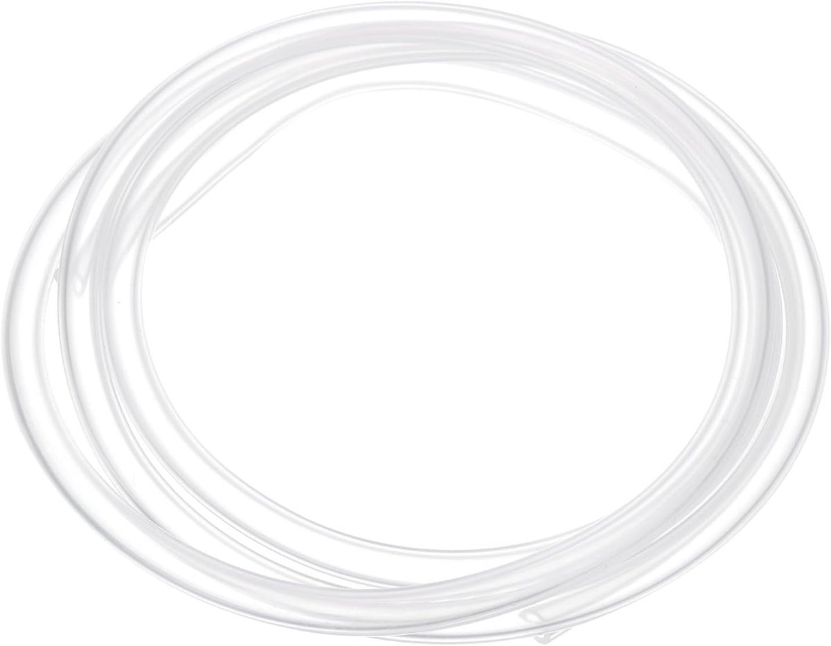 Flexibele Siliconen Slang 5/32" ID x 1/4" OD - 1 Rol van 3.3ft - Hoogwaardige Doorzichtige Slang voor Thuisbrouwen, Water- en Luchttransport