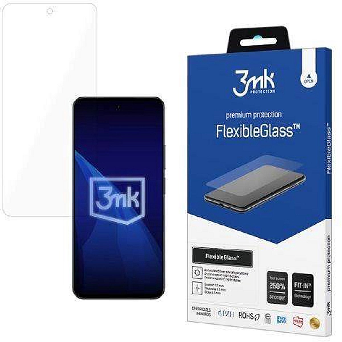 3Mk Gehard Glas, Flexibel Glas Voor Realme C71 Schermbescherming