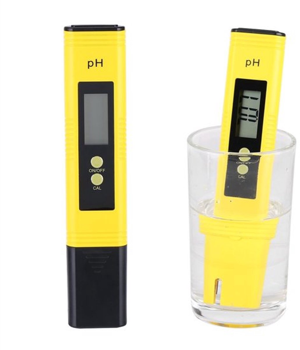 Allecto - PH meter - Waterkwaliteit - Draagbaar en nauwkeurig - LCD scherm - PH