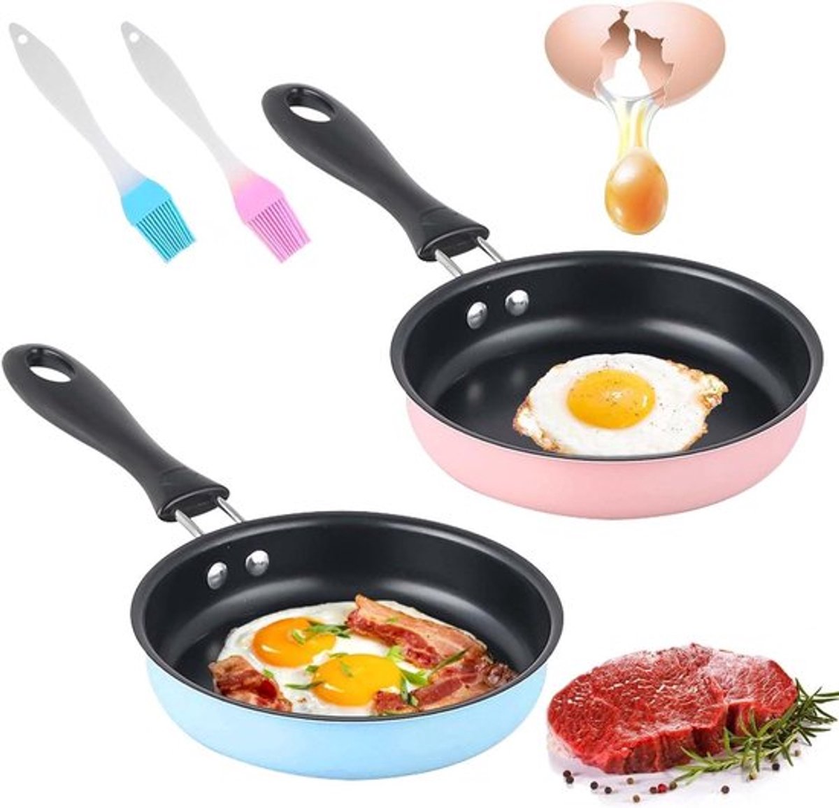 Kleine Inovra Plus pan 12 cm voor camping