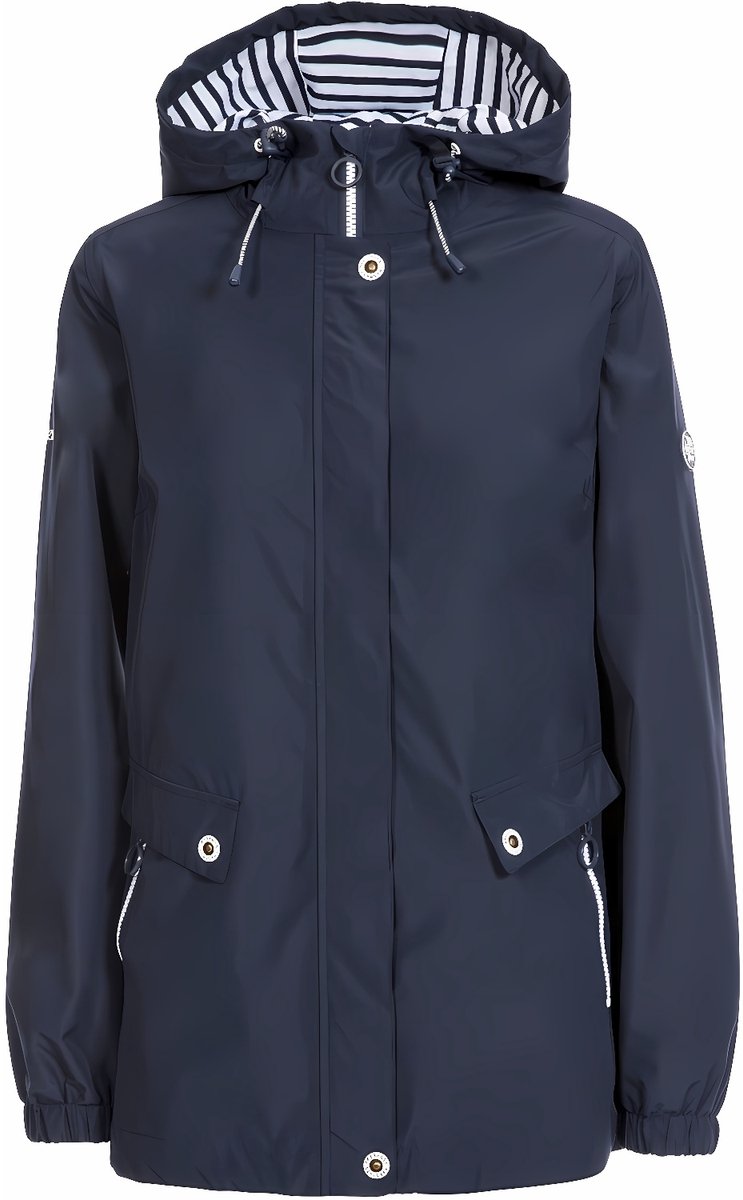 Trespass damesregenjas Flourish Female Jacket Tp75 Blauw