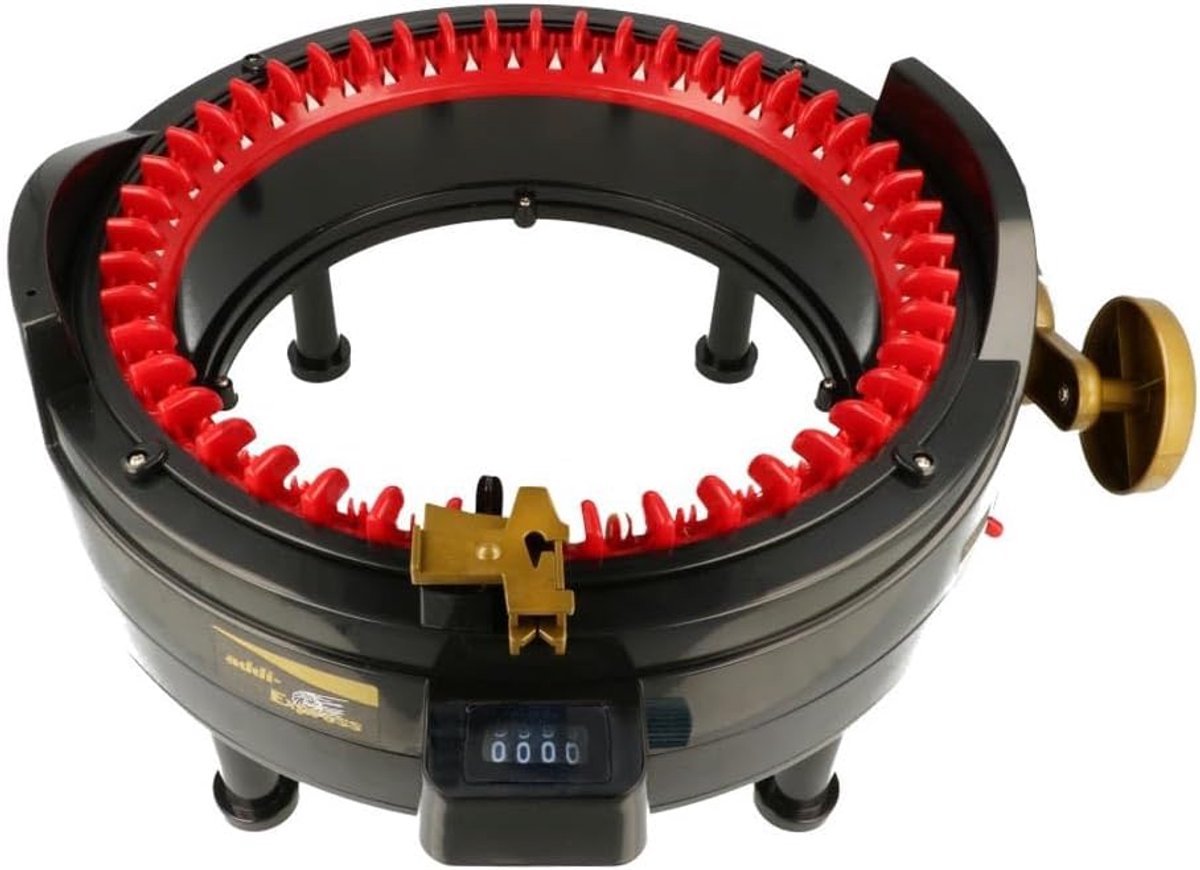 Breimachine Kingsize - Brei-automaat Brei-apparaat - Snel Kleding Maken - 46 Breinaalden - 35 cm Diameter - Groen