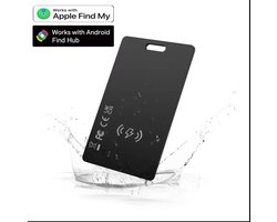 Air tag card-TraceCard–Smart Anti-Lost Tracker Apple Find MyGoogle Find Hub-GPS Tracker,EasyFind, GoTrack-SafeCard-QuickFind-FindCard Pro–Slimme GPS-kaart voor Portemonnee-waterdicht-portemonnee GPS tracker-koffer tracker-find me-wireless-card finder