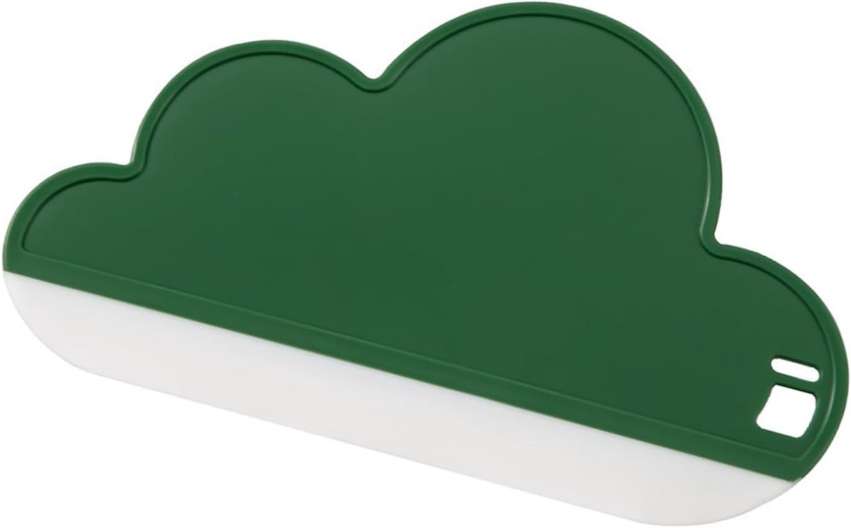 Mini Wisser - Waterblad Siliconen - Badkamer Schoonmaken - Efficiënte Mistverwijdering - Mini Formaat - Groen