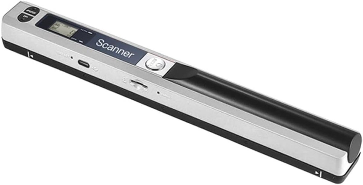 Draagbare Documentscanner - Mini Scanner - Documenten Scannen - Hoge Resolutie - A4 Formaat - Zilver