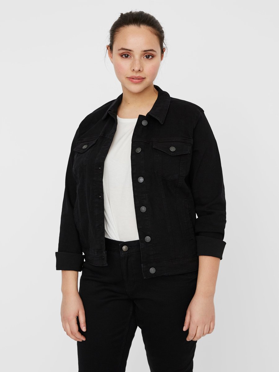 Vero Moda Curve Denim jas VMRUNA Jas