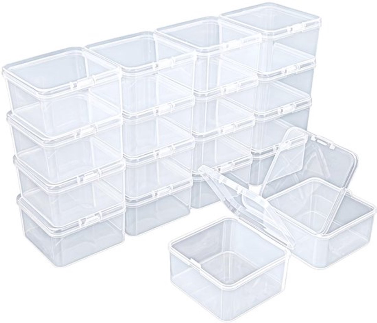 Allecto - Mini Organizer - Doorzichtige Opbergdozen - Compact formaat - Plastic