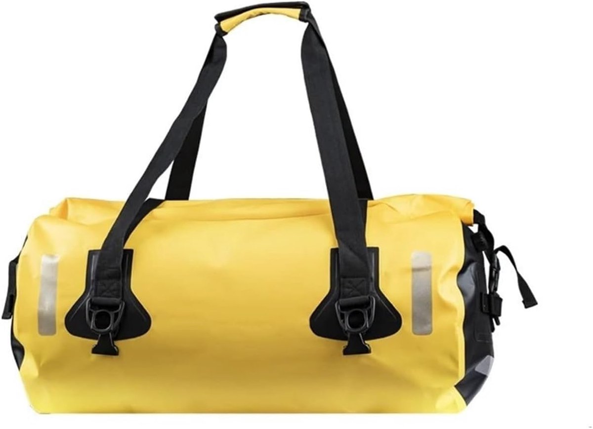 Motorfiets Frame Tas - Motorfietstas Dry Bag - Motorrijden - Universeel Waterdicht - 40L - Geel