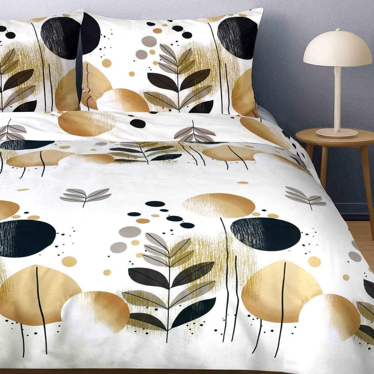Darymex Satynlove - Dekbedovertrek set (3-delig) - 100% Katoen-Satijn - Met Ritssluiting - 220x200 cm