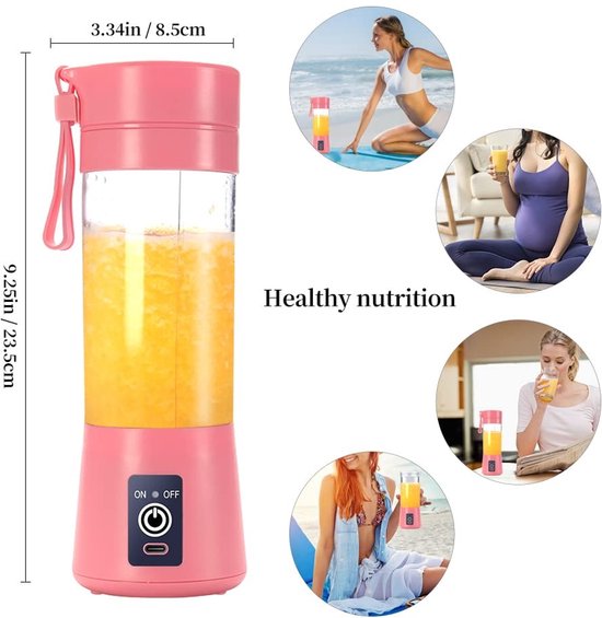 Omgoods - Draagbare Blender met USB Oplaadbare Fruit Mixer — afbeelding 3