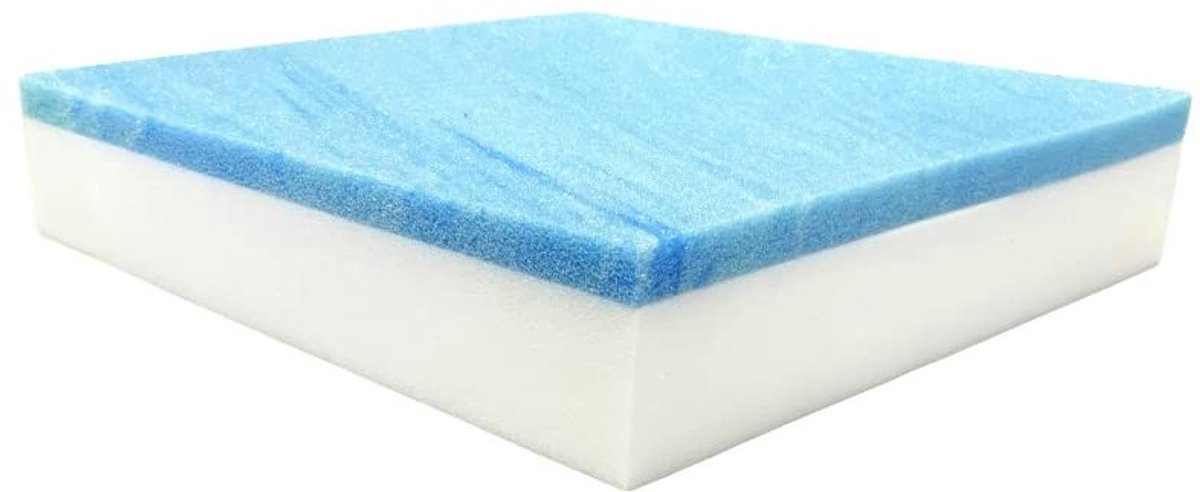 Omgoods - Koel Gel Traagschuim Kussen 6"x26"x26" - Middelstevig Vierkant