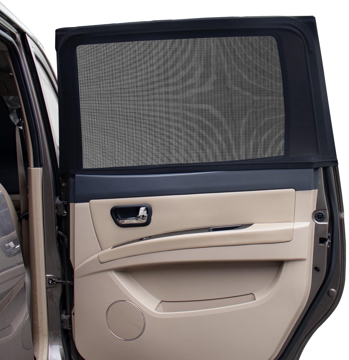 Omgoods - 2 Stuks Auto Raamzonneschermen voor Baby