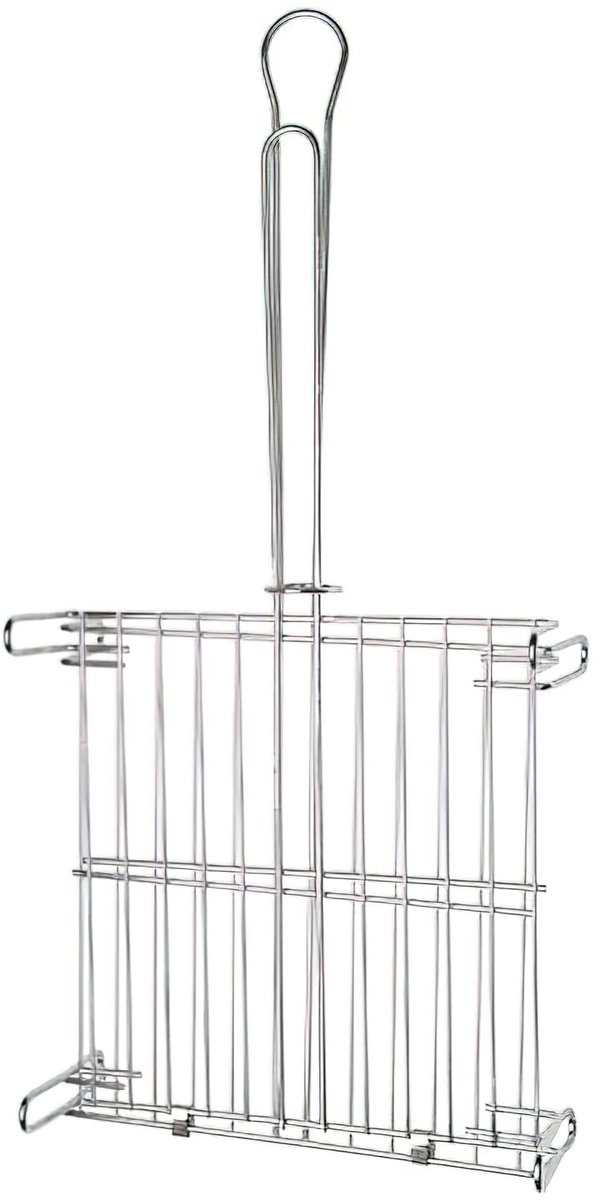 Omgoods - Dubbele Grill voor Barbecue en Kamperen 40 x 40 cm