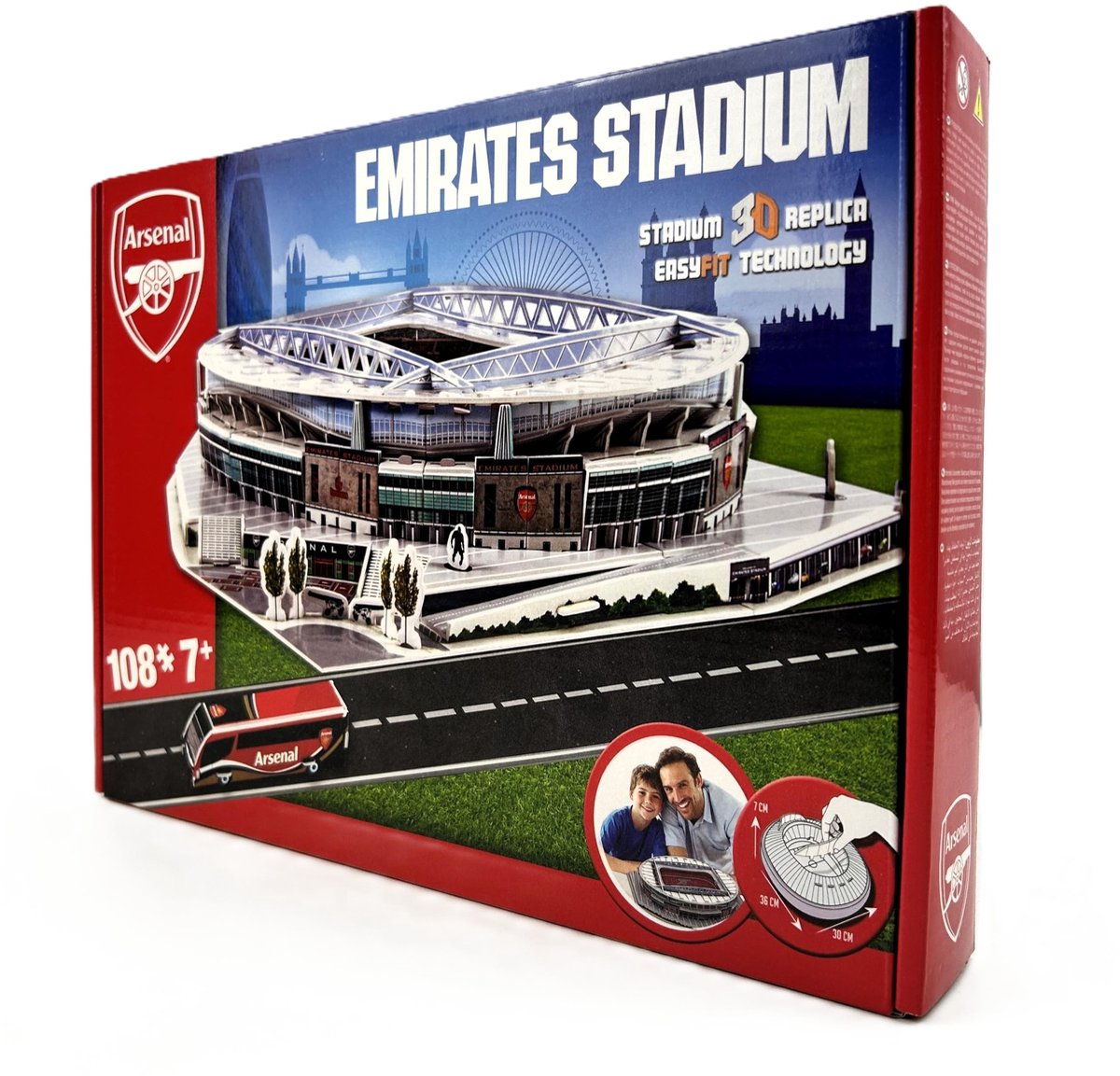 Omgoods - 3D Puzzel van Emirates Stadium
