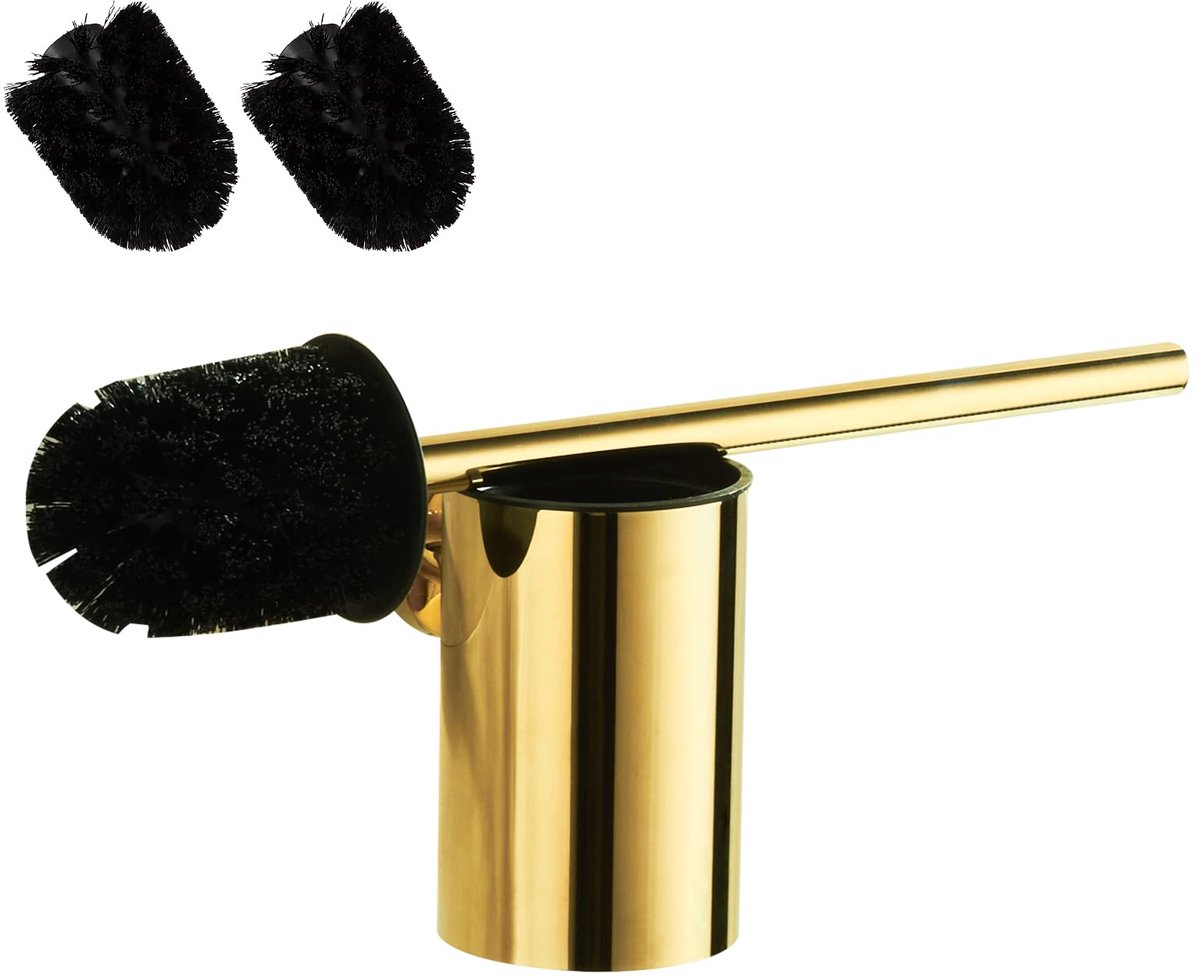 Omgoods - Wandgemonteerde Toilettborstelhouder - Modern en Duurzaam