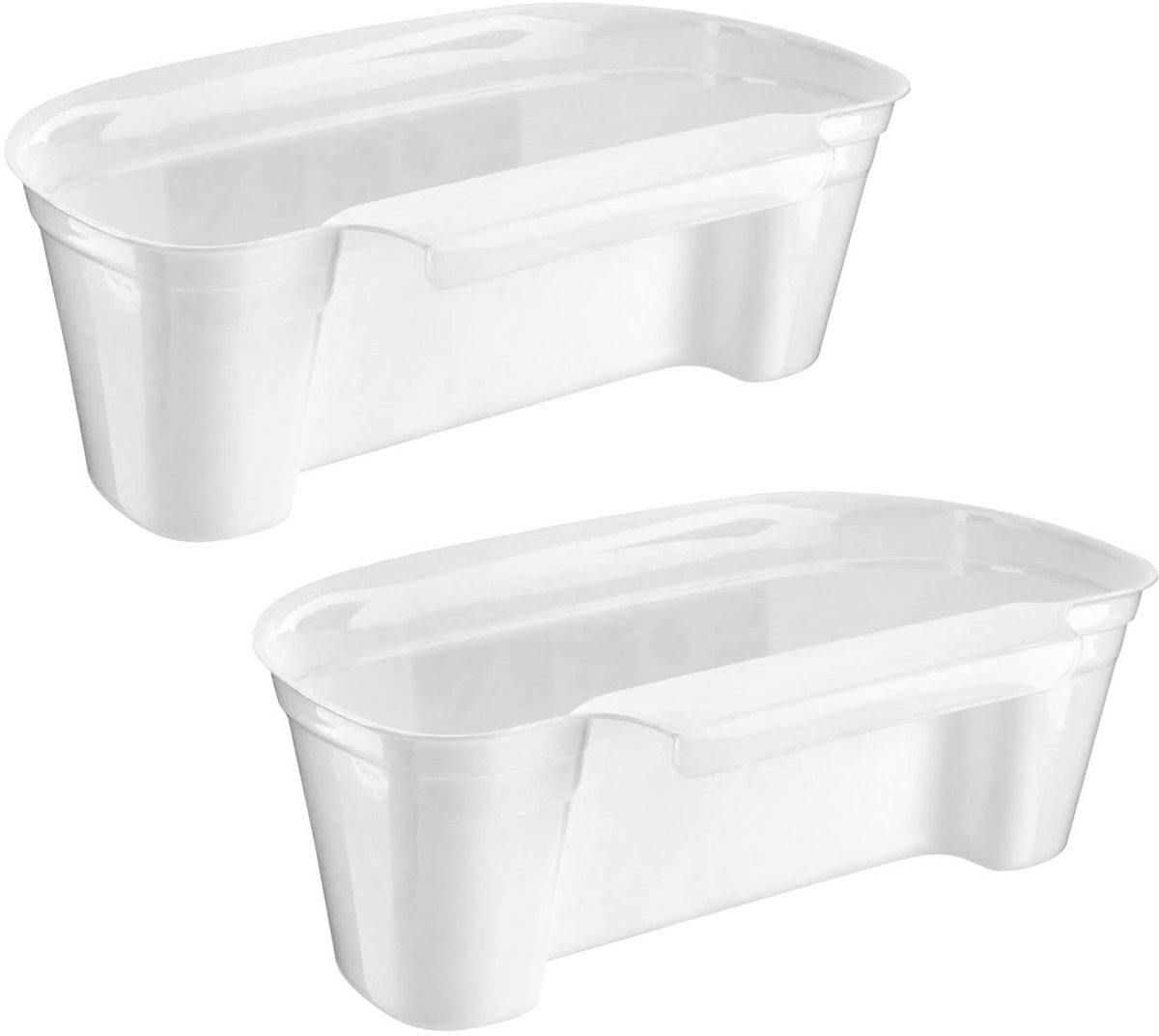 Omgoods - Set van 2 Hangende Keukenafvalbakken voor Onder de Kast