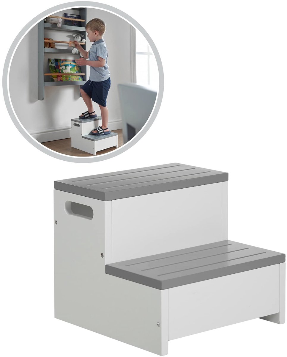 Omgoods - Antislip Houten Treden met 2 Treden