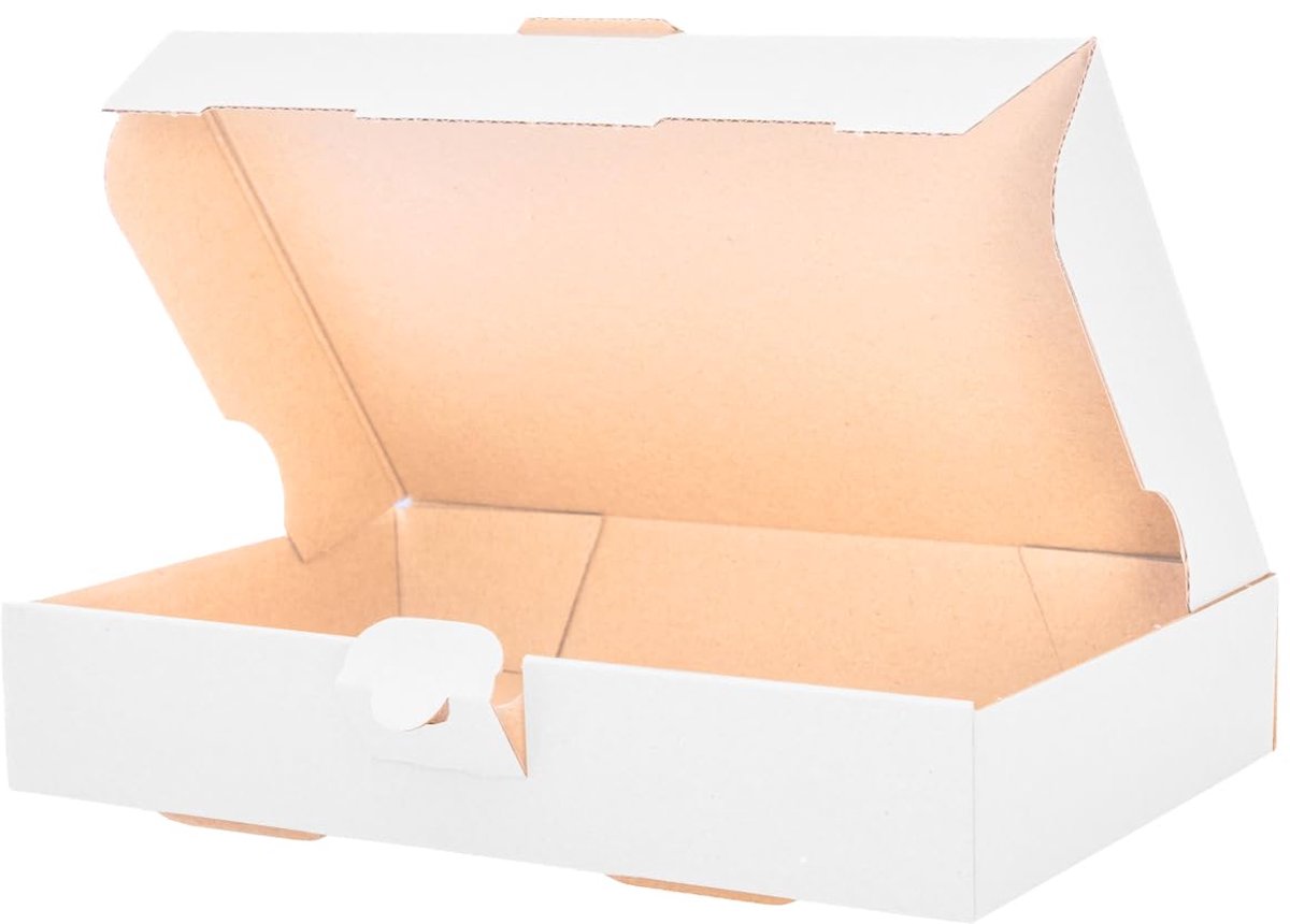 Omgoods - Maxibrievendozen 300 Stuks - Vouwdozen voor Porto-geoptimaliseerde Verzending
