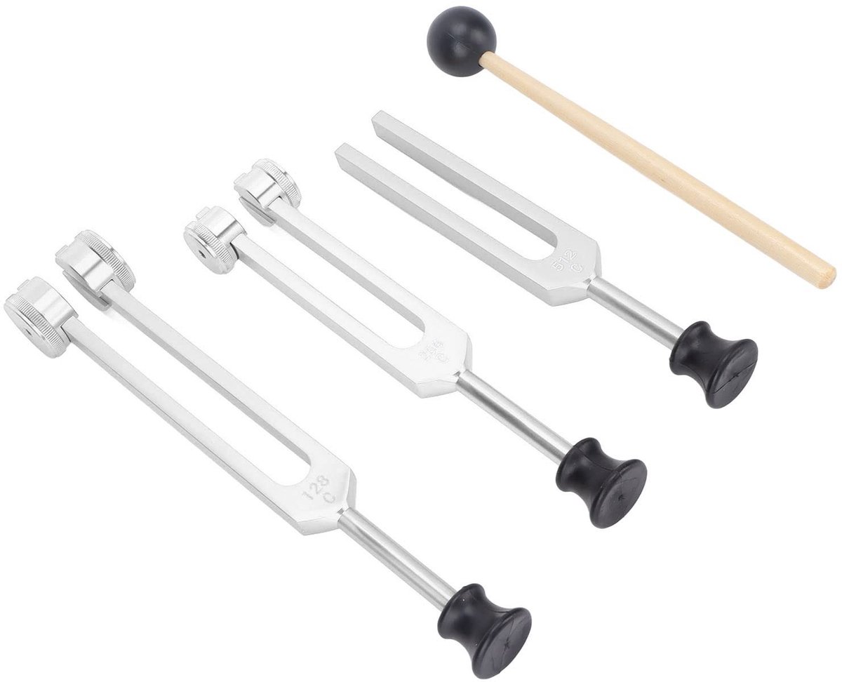 Omgoods - Tuning Fork Set van Aluminium voor Geluidstherapie en Meditatie