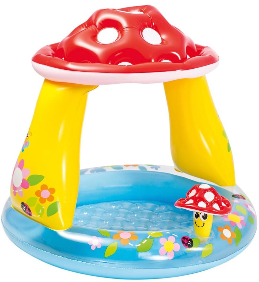 Omgoods - Mushroom Baby Zwembad 102cm x 89cm voor Zomerplezier