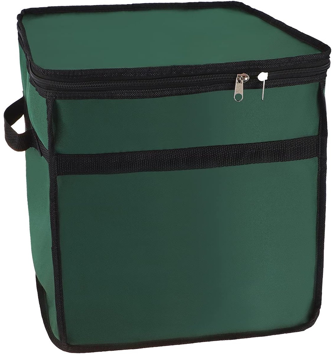 Omgoods- Kerstbal Opbergdoos 4 Lagen - Opbergdoos met Deksel - Opbergdoos Kleding - Opbergdoos Vakjes - Transparante Venster - Duurzaam Nylon 600D