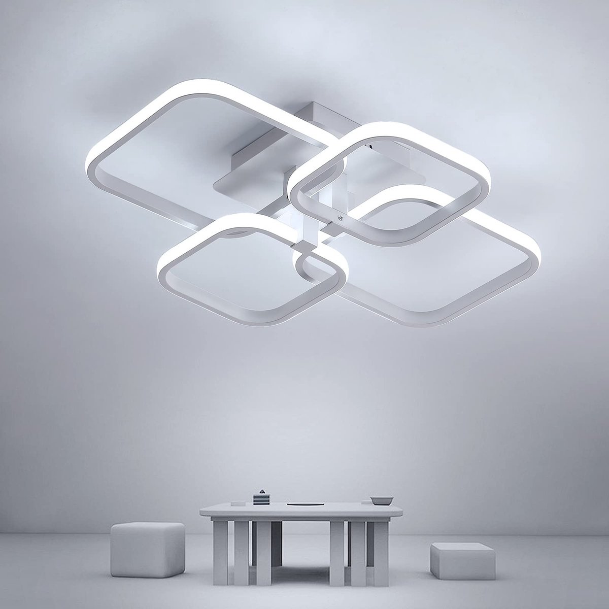 Omgoods - Moderne LED Plafondlamp 60W voor Woonkamer en Keuken