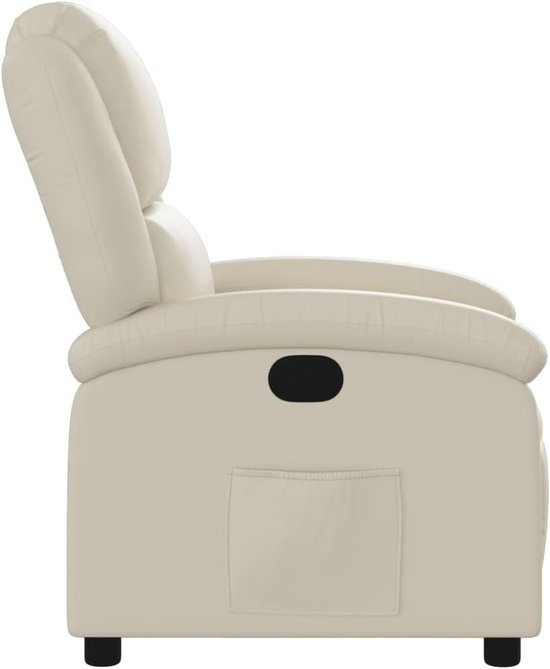 Fauteuil Relax Fauteuil - Stoel met Voetensteun - Ontspannen Zitten - Handmatige Verstelhend - 70 x 92 x 99.5 cm — afbeelding 5