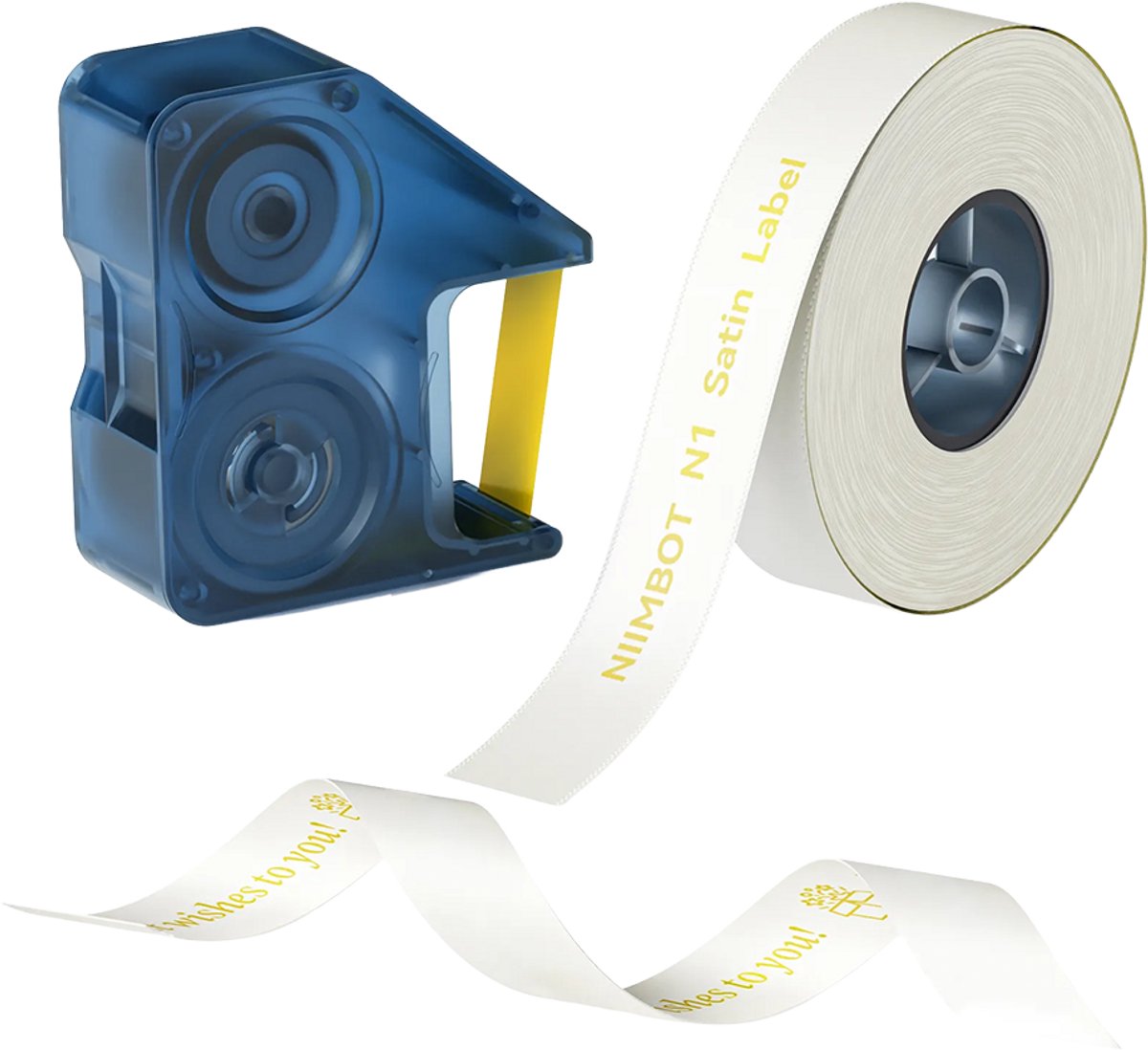 Niimbot - Lint set N1 - 14mm - 5.1m lang - Goud op wit