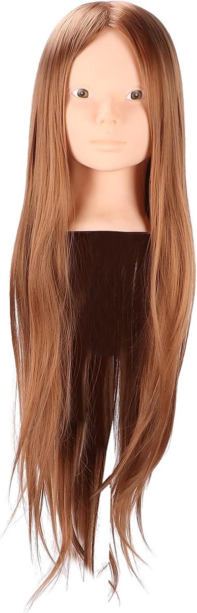 Mannequin Hoofd - Oefenhoofd Haar - Haar Styling Oefenen - Realistisch Ontwerp - 28 x 17 x 15 cm