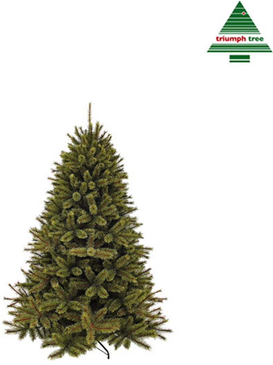 Bol.com Forest frosted pine x-mas tree green TIPS 618 - h155xd119cm aanbieding