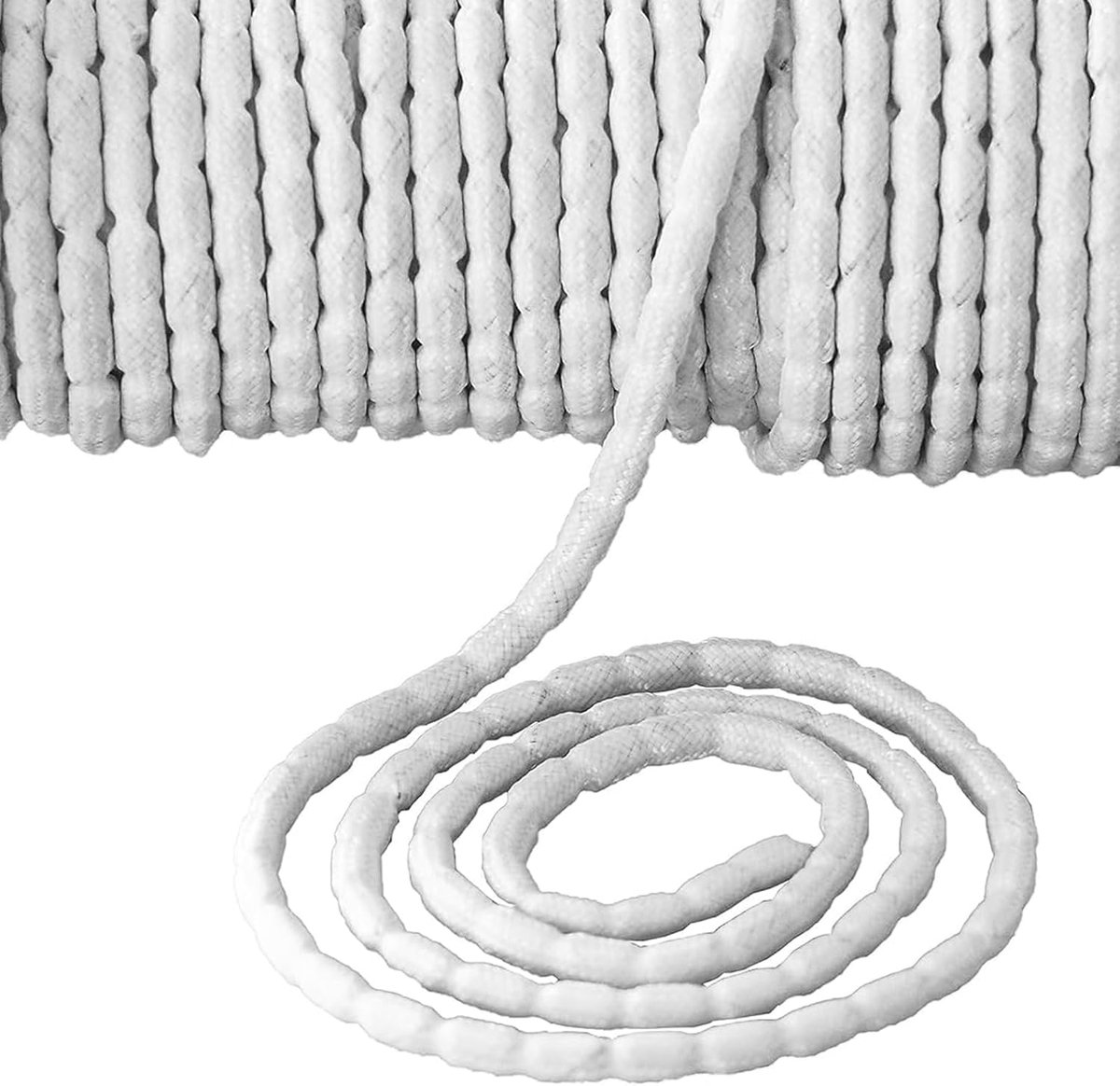 SnelShoppen - Heavy Duty Lood Ketting 5M - Zware Kwaliteit Loodband voor Gordijnen, Stof, Muggennet, 30g per Meter - Ideaal voor Windbestendigheid