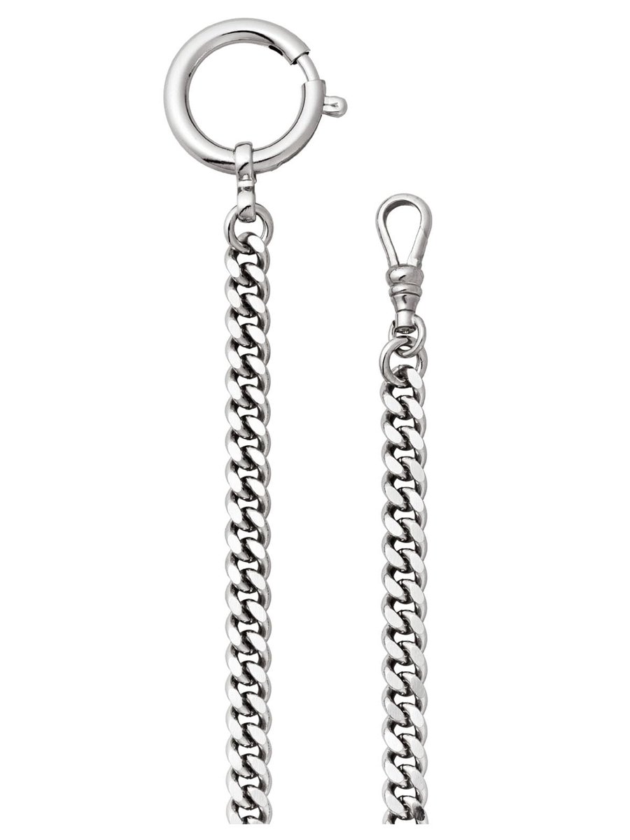 Omgoods - Stijlvolle Pocket Watch Chain met Carabiner en Veerring