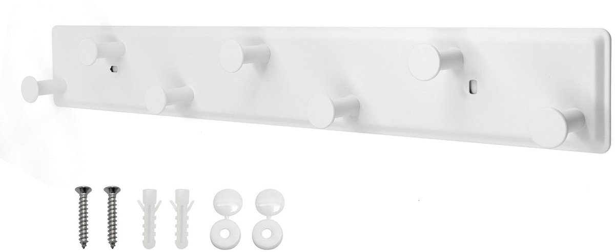 Omgoods - Wandhaak met 7 Haken voor Kleding