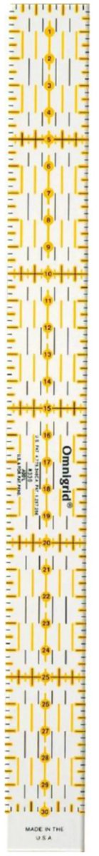 PRYM Universele liniaal 3 x 30 cm Omnigrid 611650 - Prym