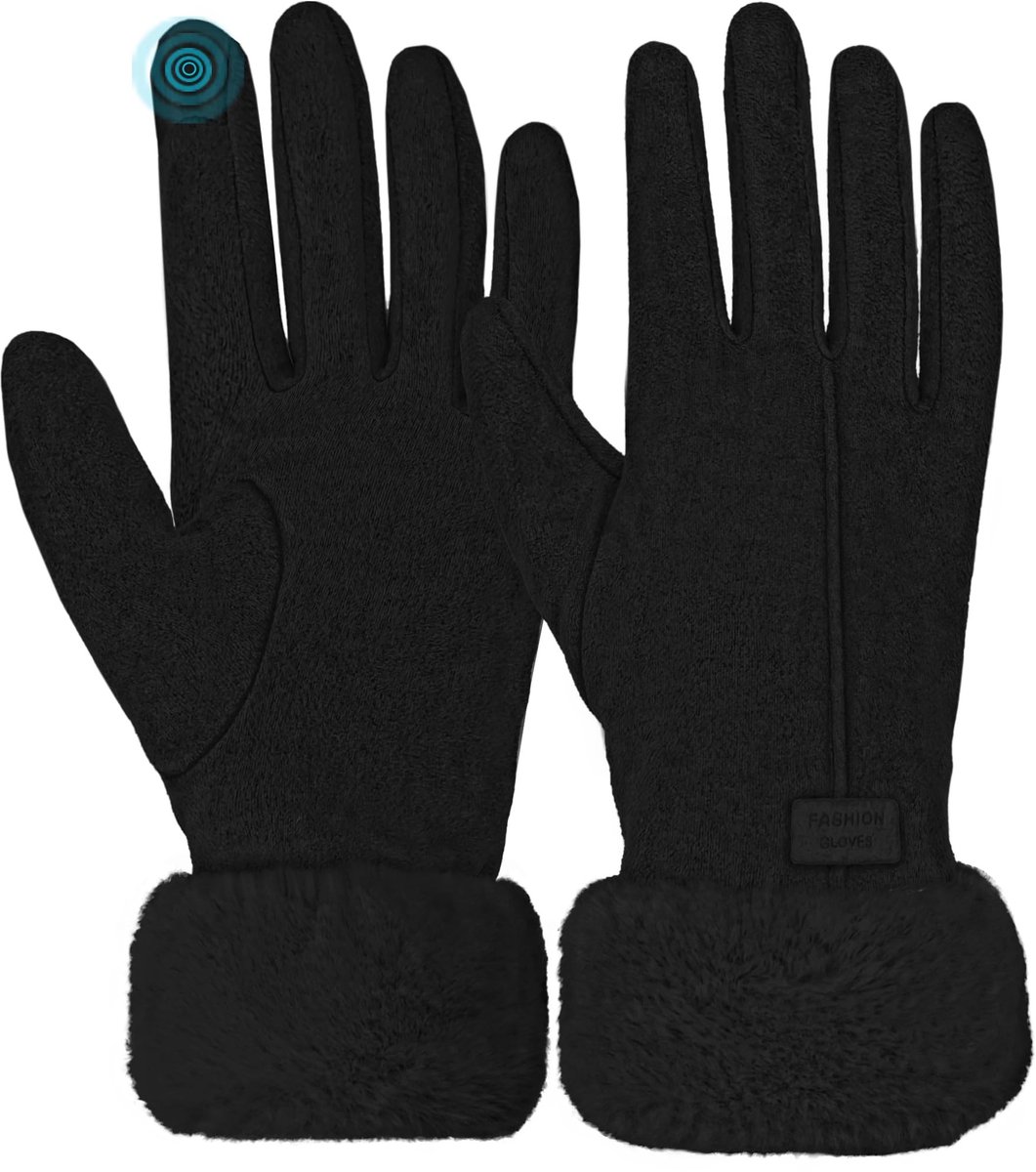 Omgoods - Vrouwen Winterhandschoenen met Touchscreen en Warm Fleece
