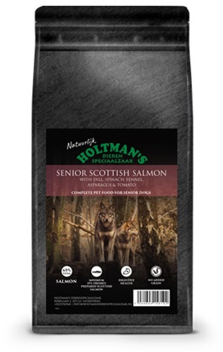 Natuurlijk Holtman's Superfood senior schotse zalm 2 kg