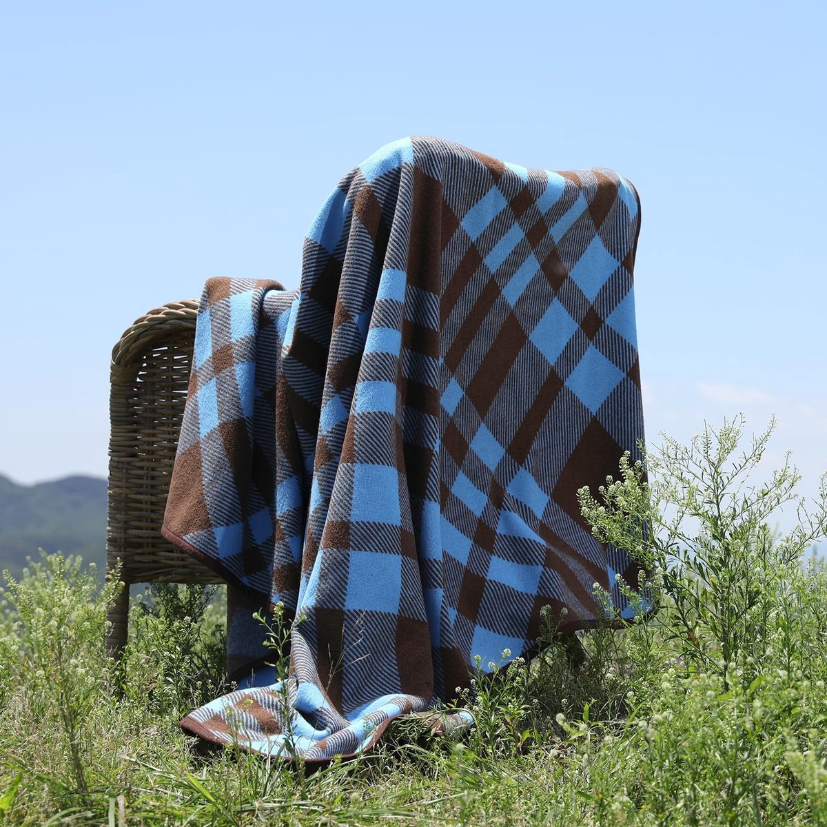 Omgoods - Merino Wol Schotse Deken, Wasbaar en Warm voor Alle Seizoenen